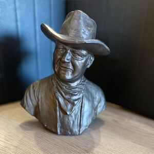 John Wayne Bust (Small to Medium) Made In Texas Vintage Collectible